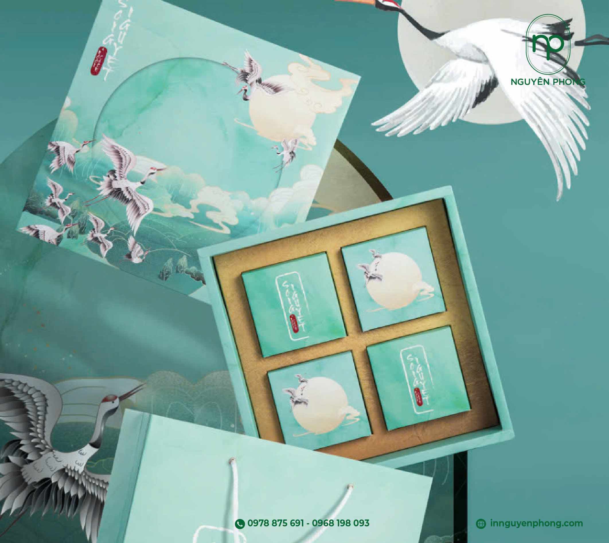 Hộp bánh dạng nắp trượt 